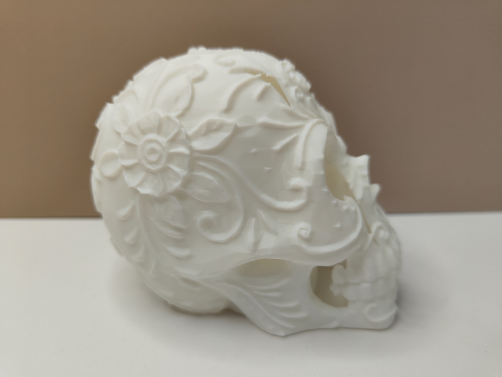 Halloween Skull Candle Lamp