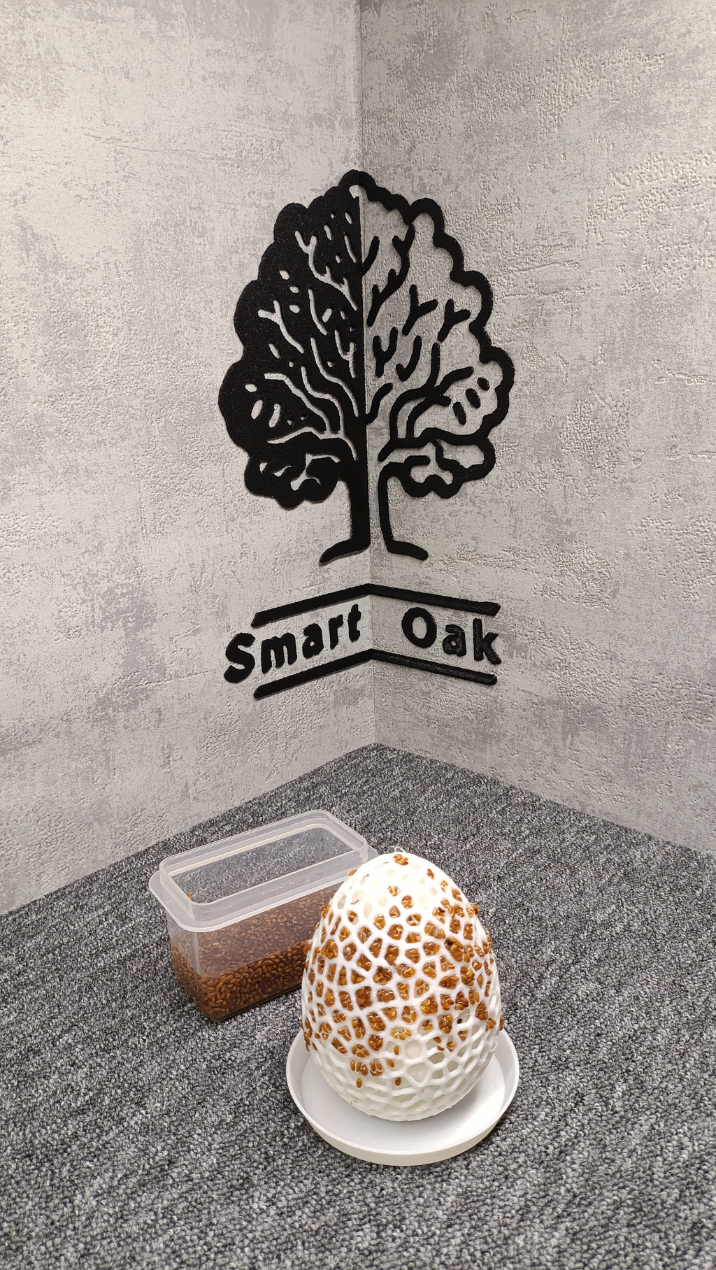 Easter egg for cress/Wielkanocne jajko na rzeżuchę