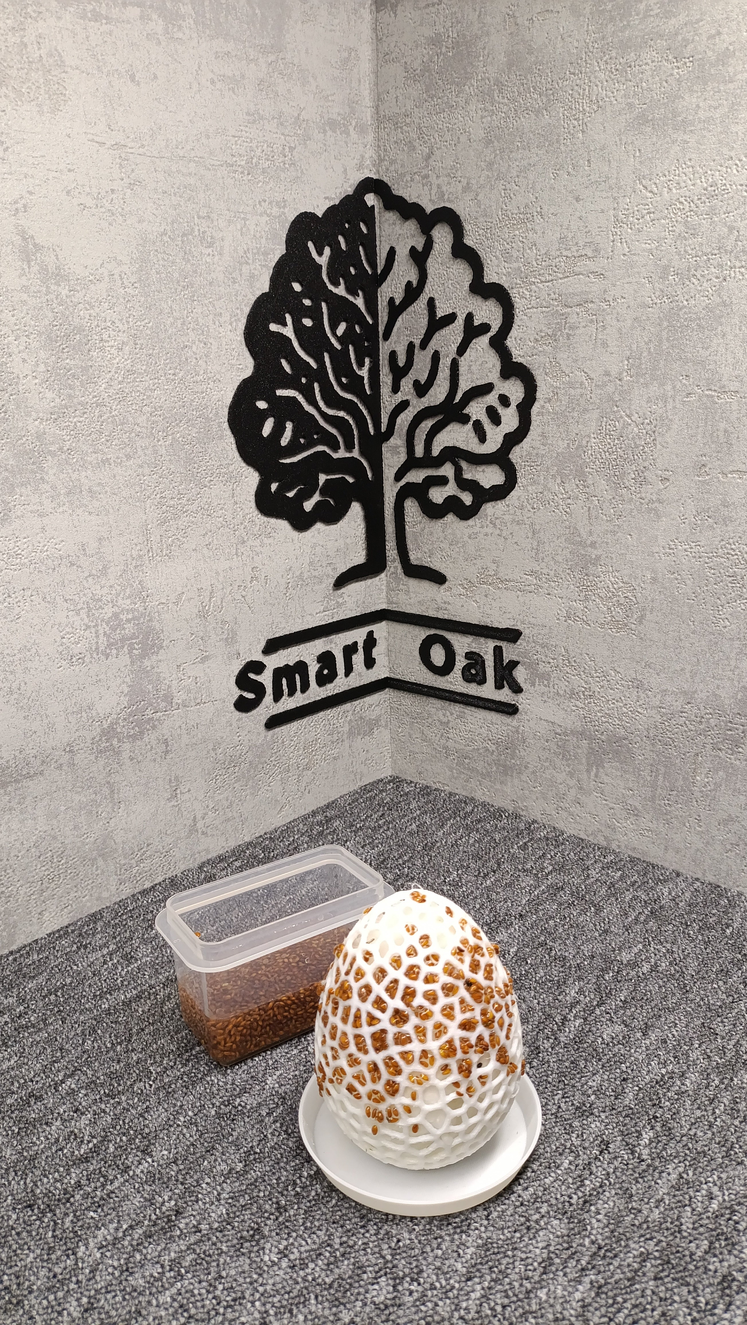 Easter egg for cress/Wielkanocne jajko na rzeżuchę
