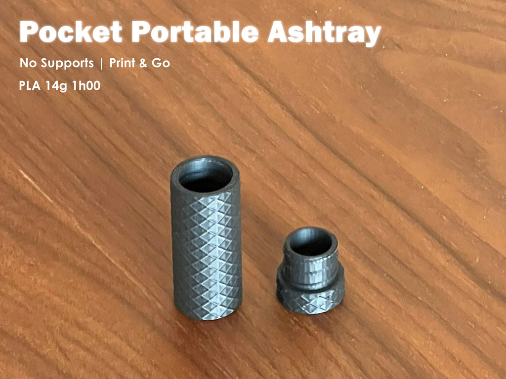 Portable Pocket Ashtray V2