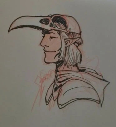 DragonAgeOrigins raven skull helmet