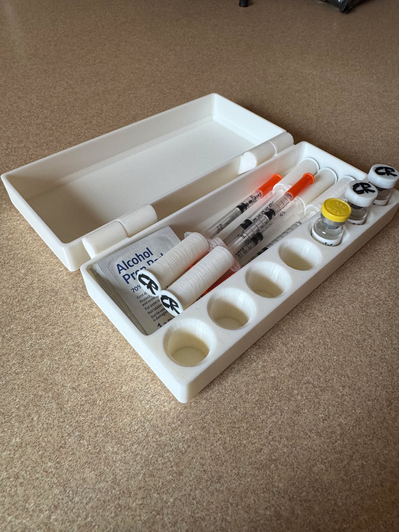 Peptide Case (Fits vials with caps)