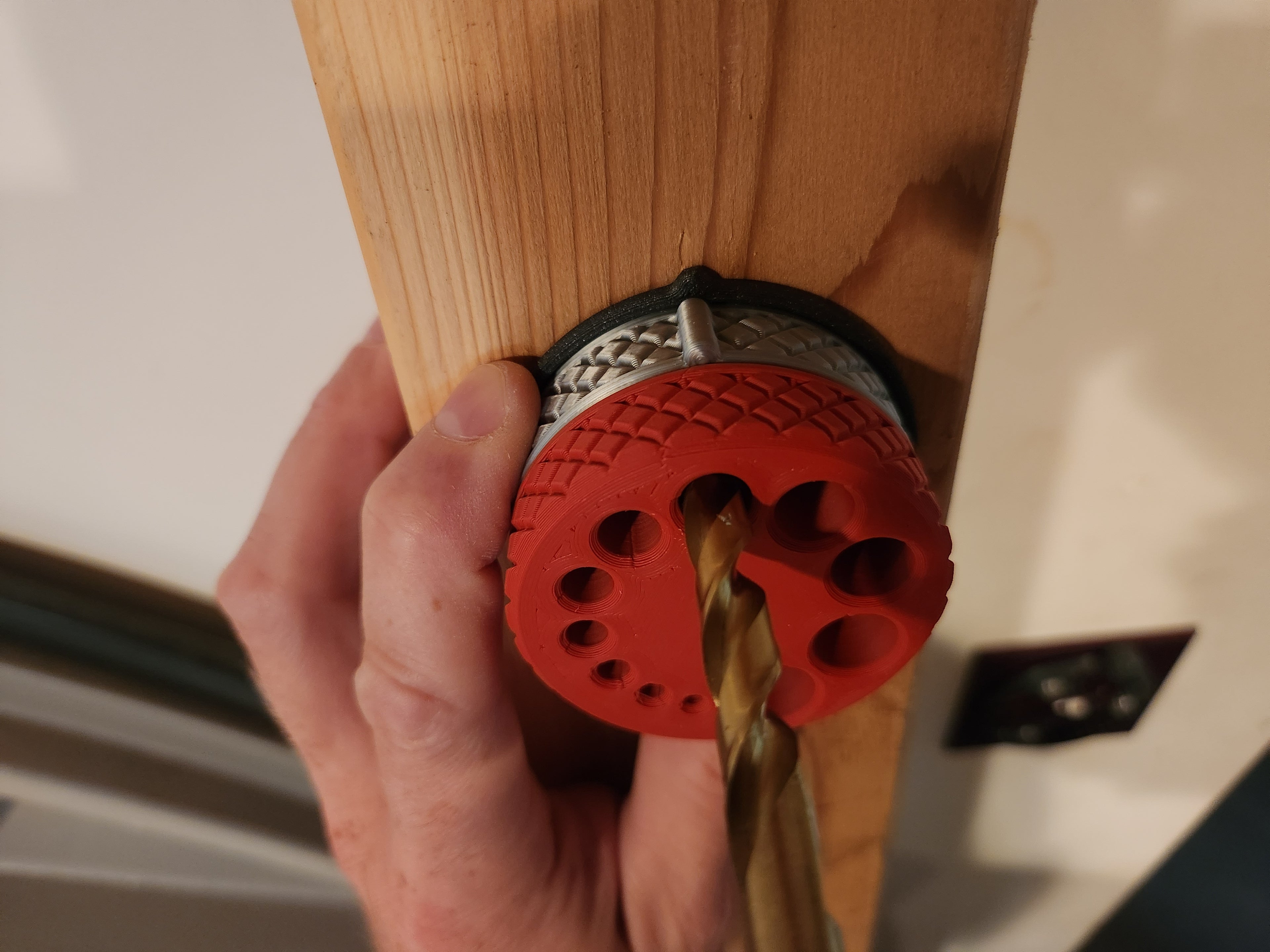 Drill Guide and Dust Catcher