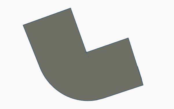 quarter pipe with a bowl corner