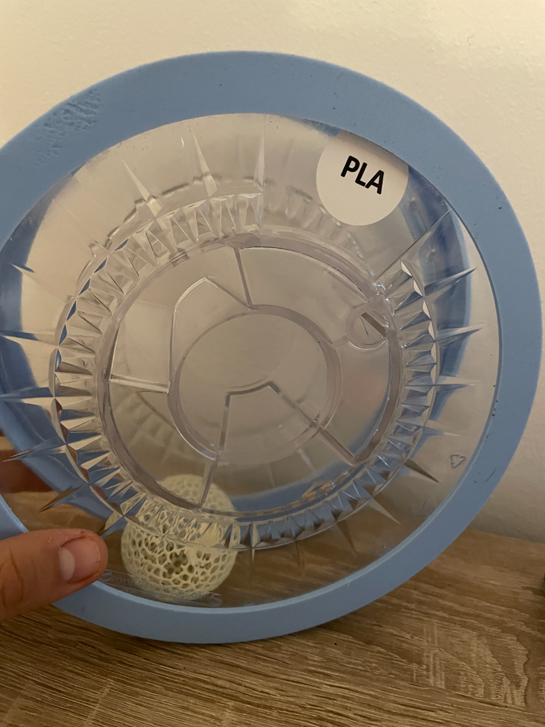 Recycled Spool / Toy with ball for Cats and Dogs