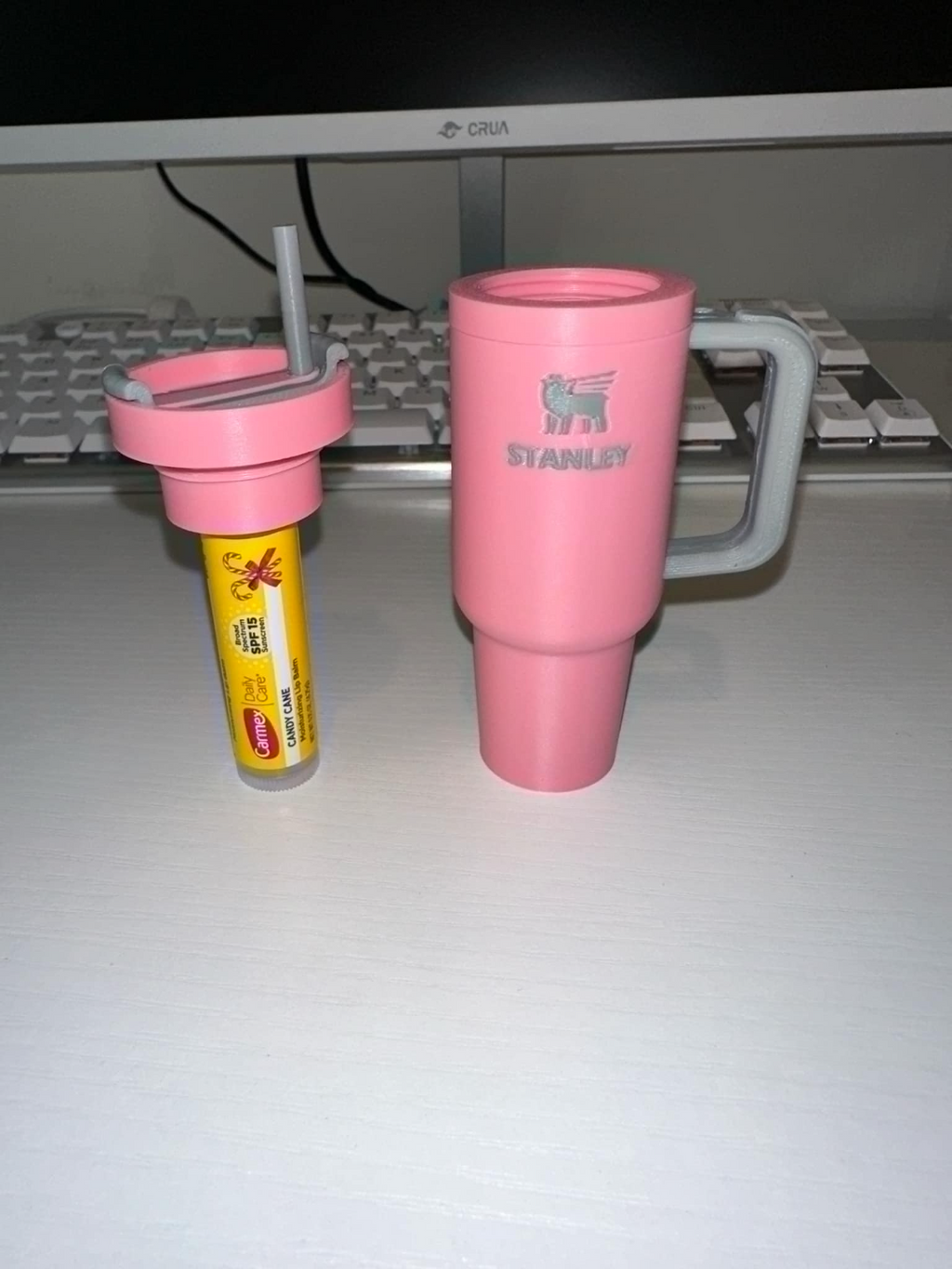Stanley Chapstick Holder Keychain