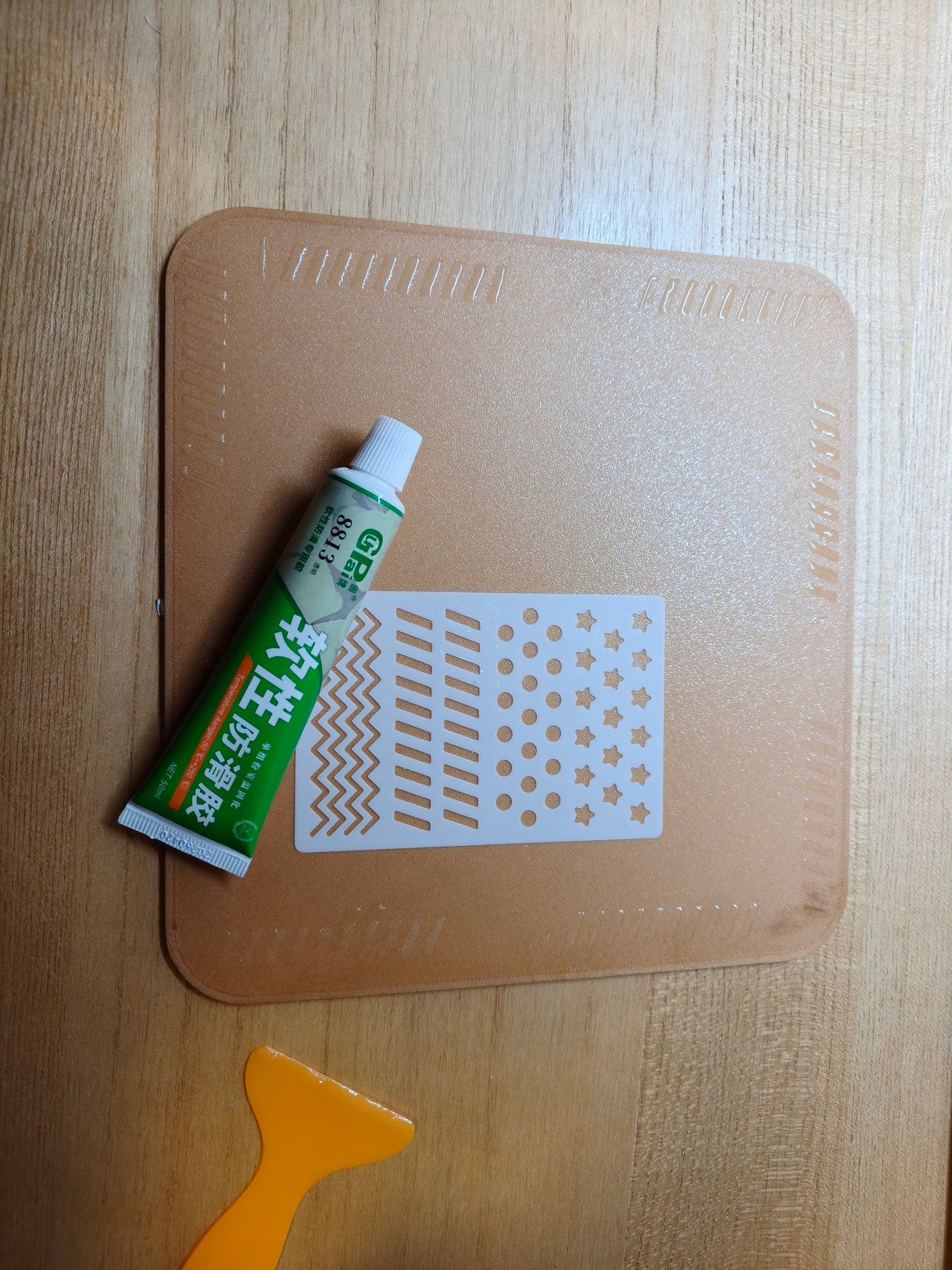 木制pla鼠标垫，很有质感