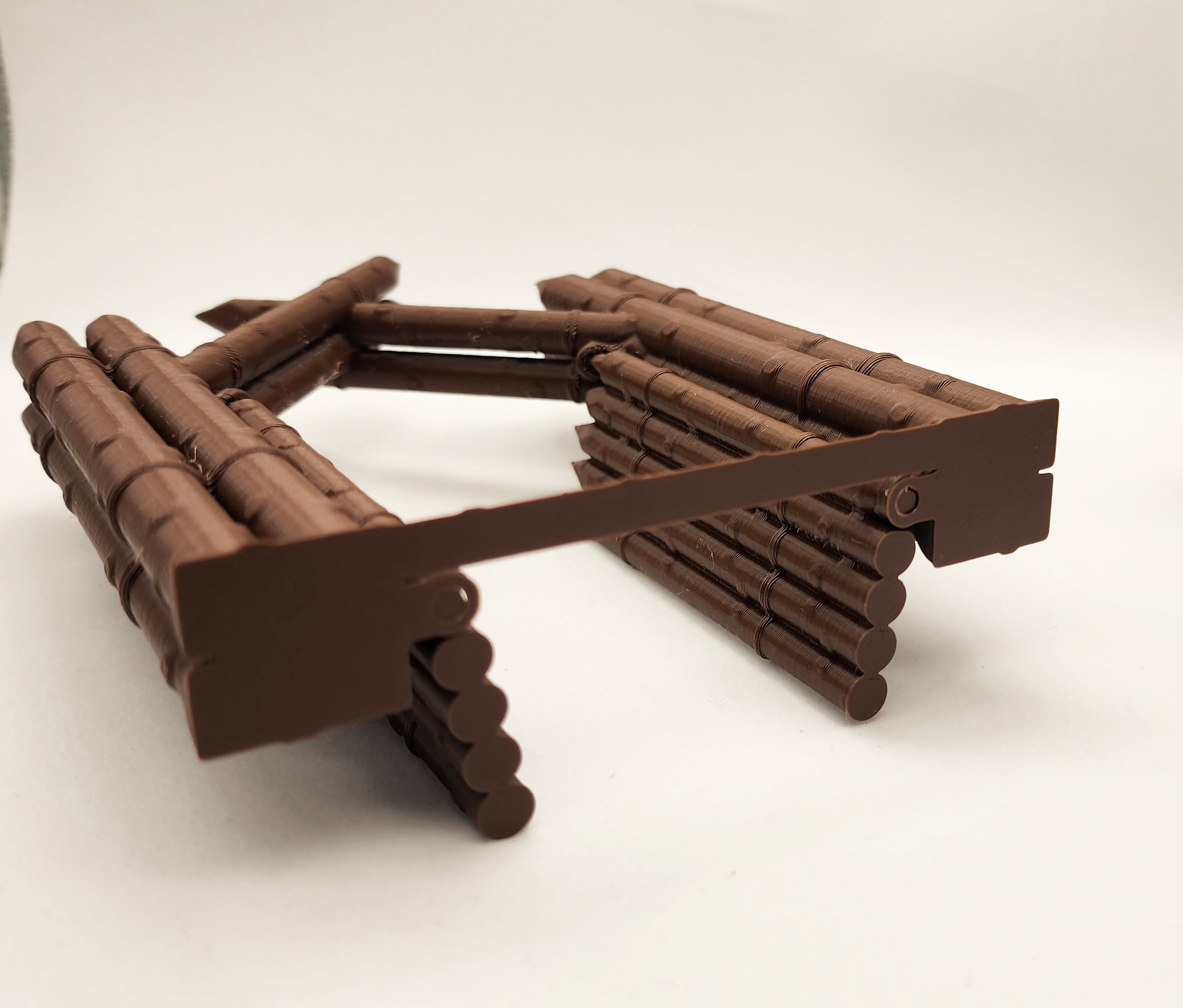 Medieval Palisade Gate & Arch - Print in Place - No Supports