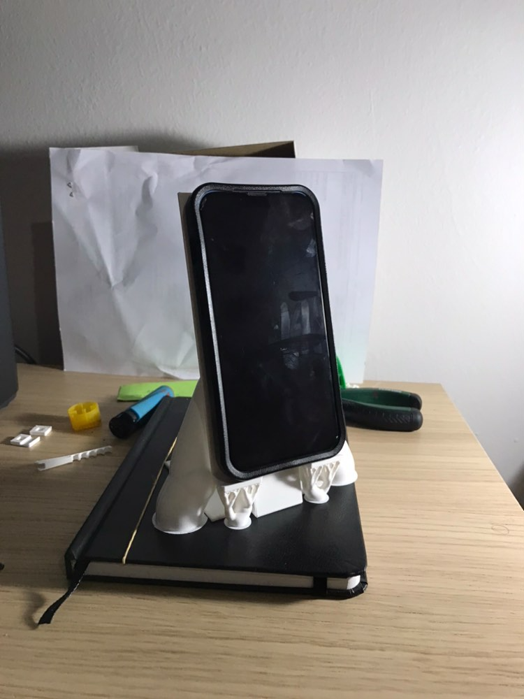 Tilted Building Stand for Tablets & Phones