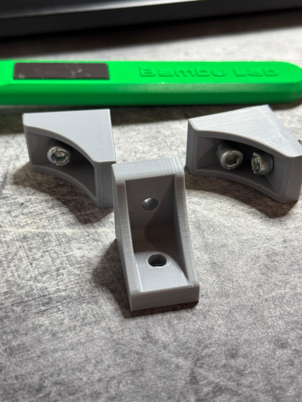 20mm x 20mm profile corner support bracket