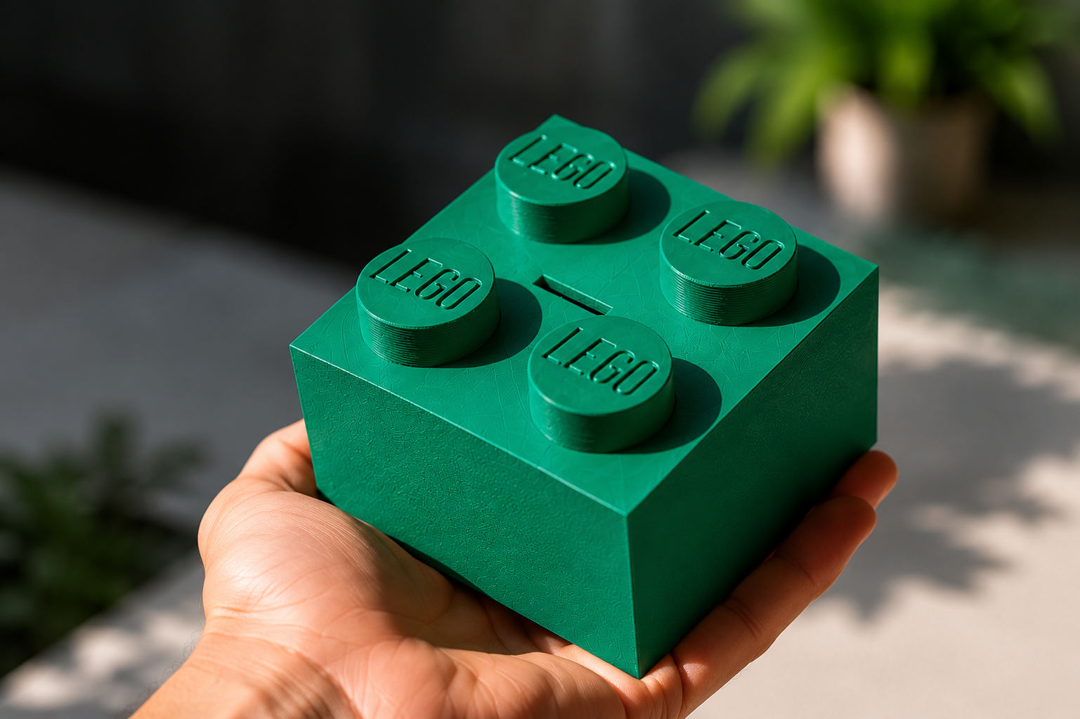 4 STUD PIGGY BANK