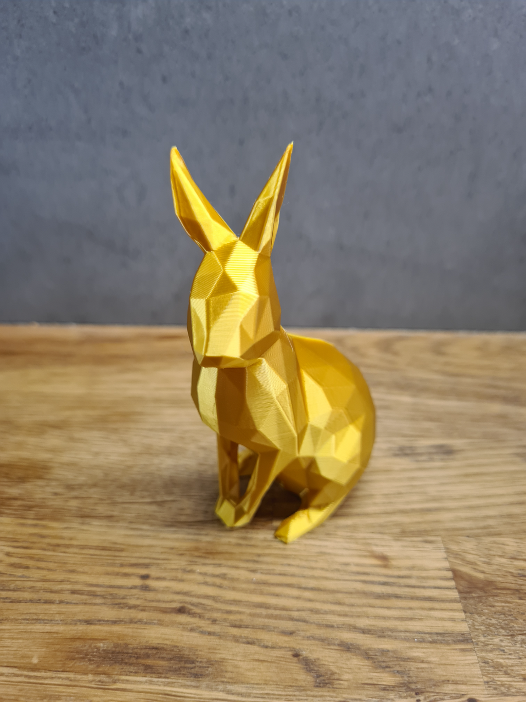 Easter bunny decor low poly