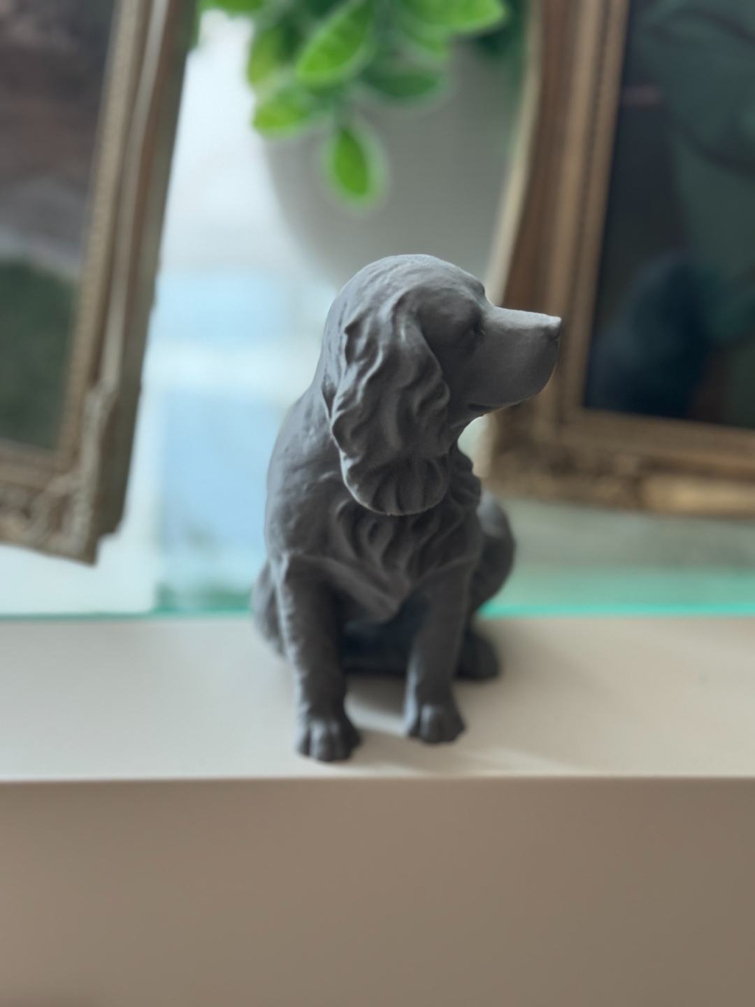Sitting Dog Figure (Photogrammetry/ Scanned)