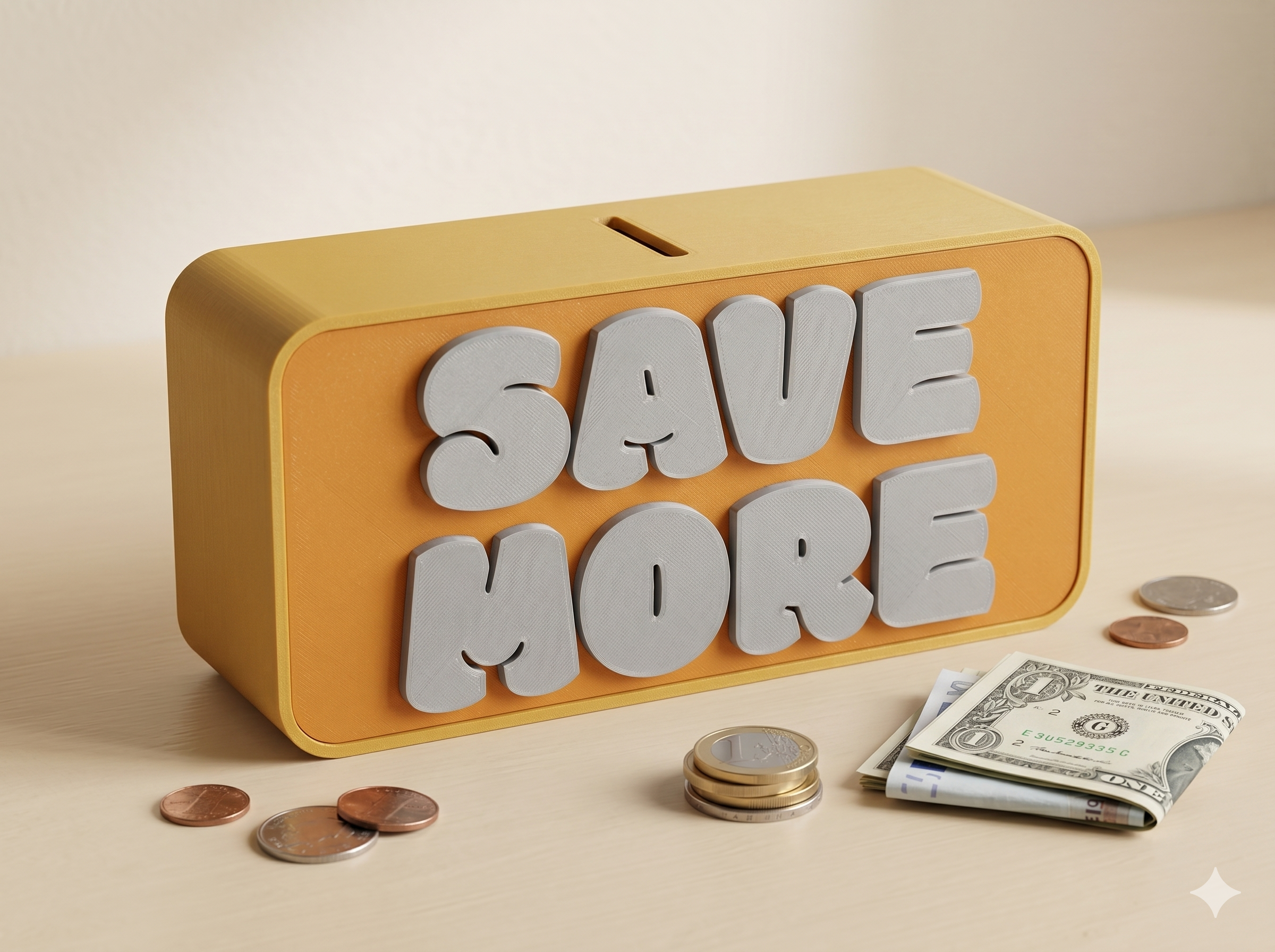 Parametric Name Piggy Bank Maker