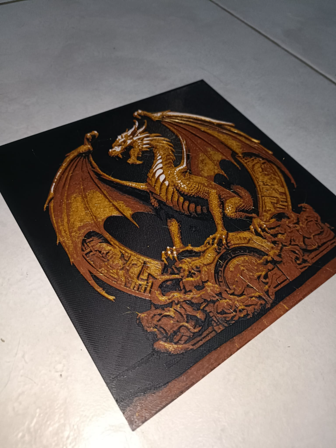 Gold Dragon - Hueforge