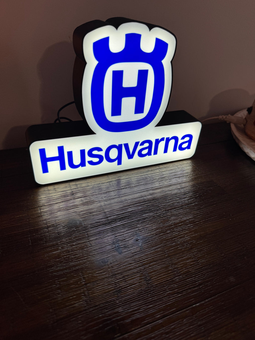 Husqvarna Logo - Light up Sign
