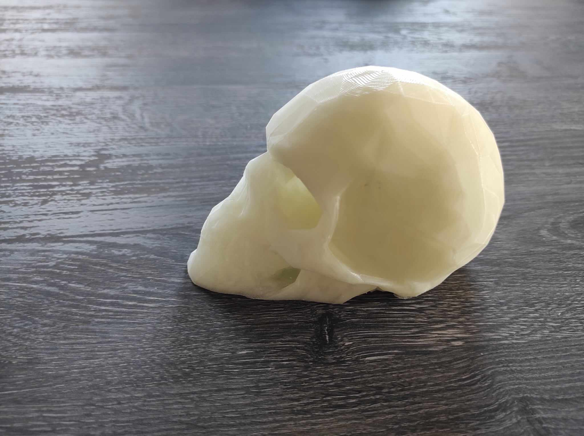 LowPoly Skull from 3D scan