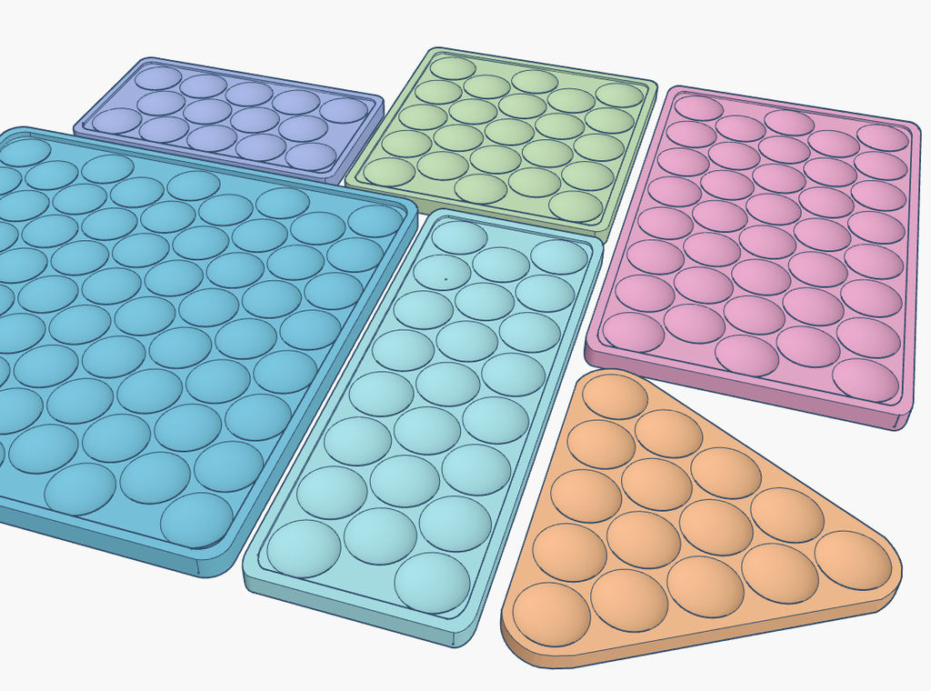 Scalable Sorting Trays x 6