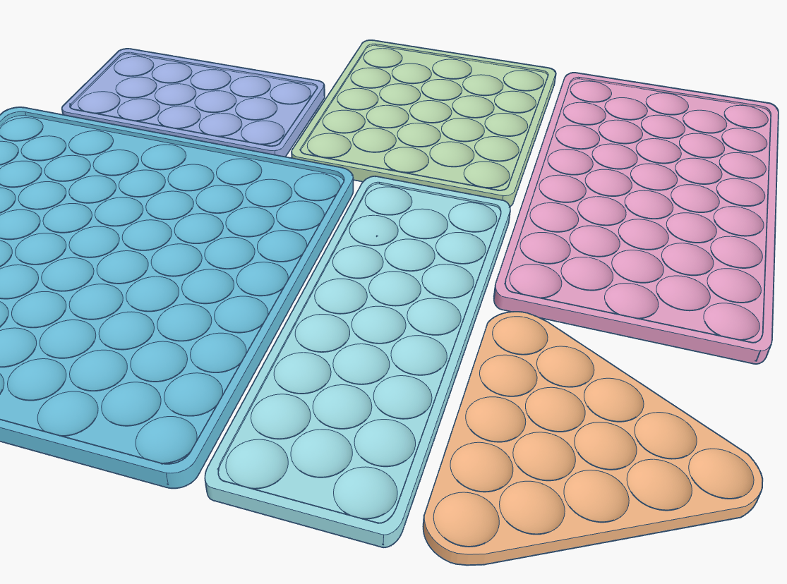 Scalable Sorting Trays x 6