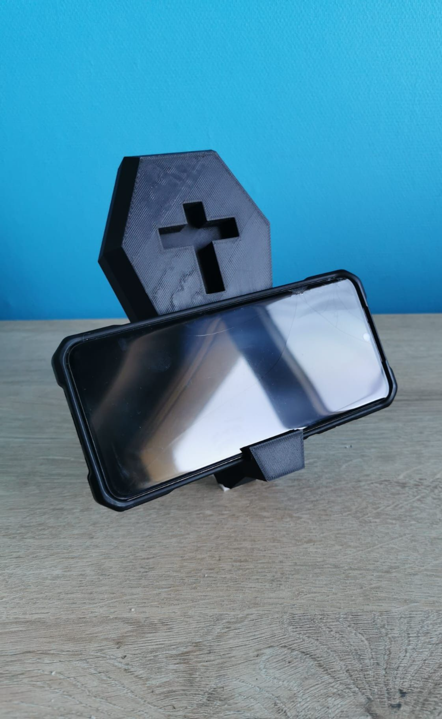 Skeletons phone stand