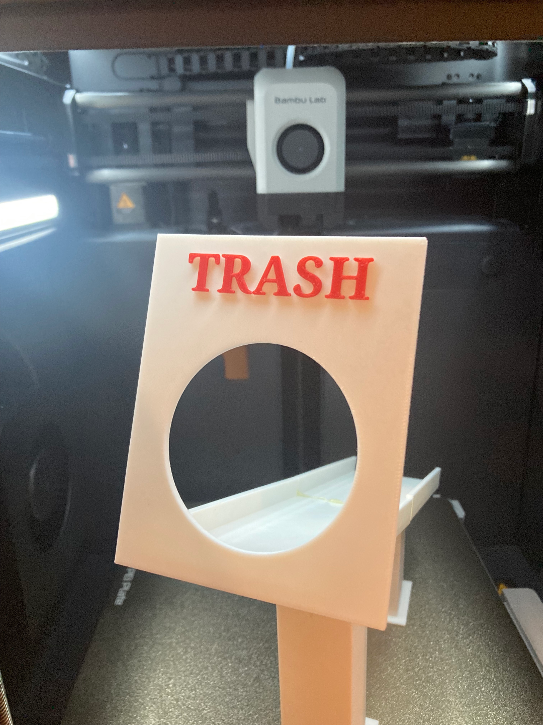 The trash shute