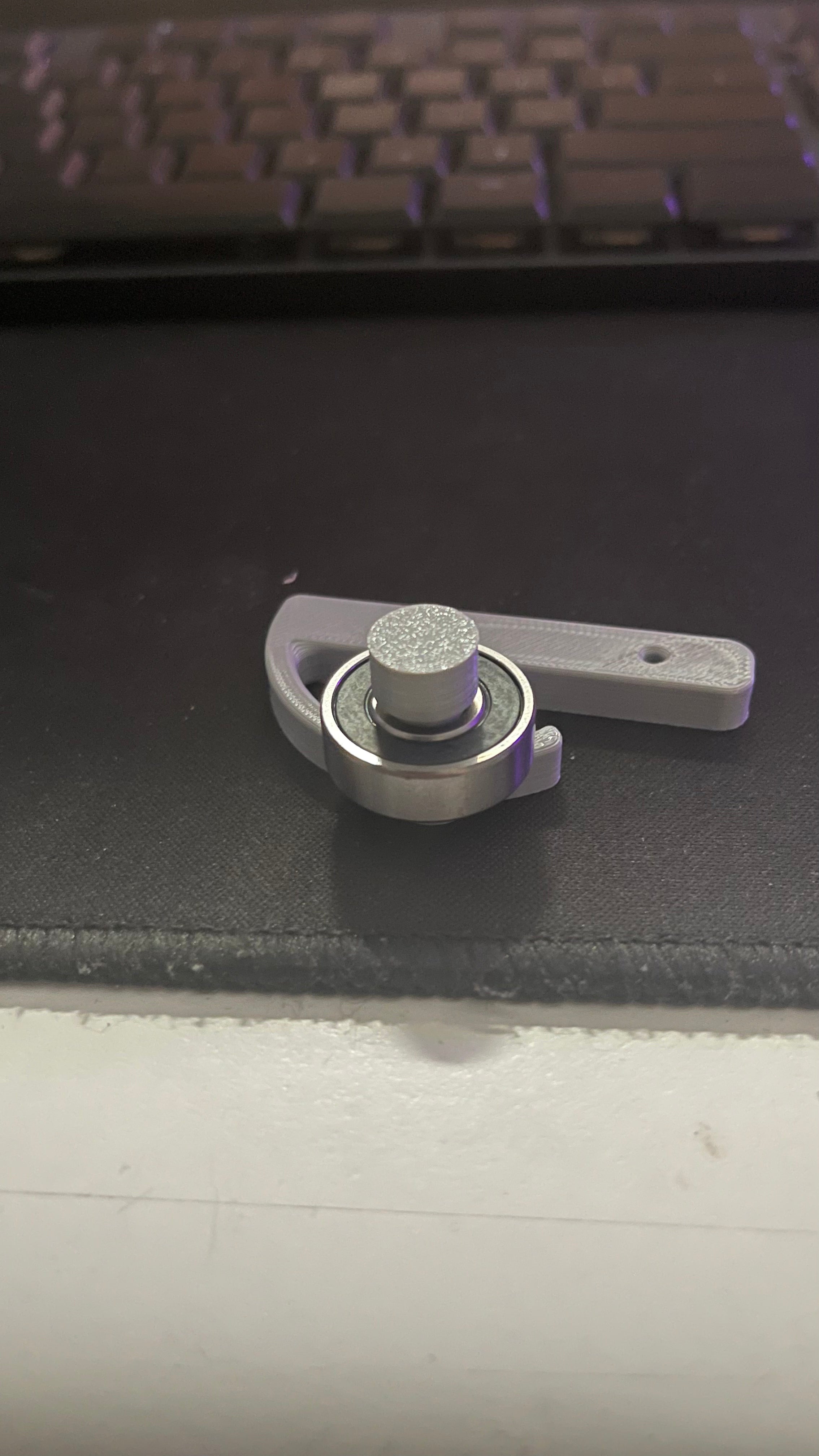 608-2RS ball bearing assisted guide bracket.