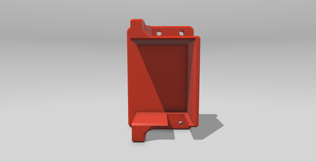 MG995 Servo holder. Pellet Dispenser System