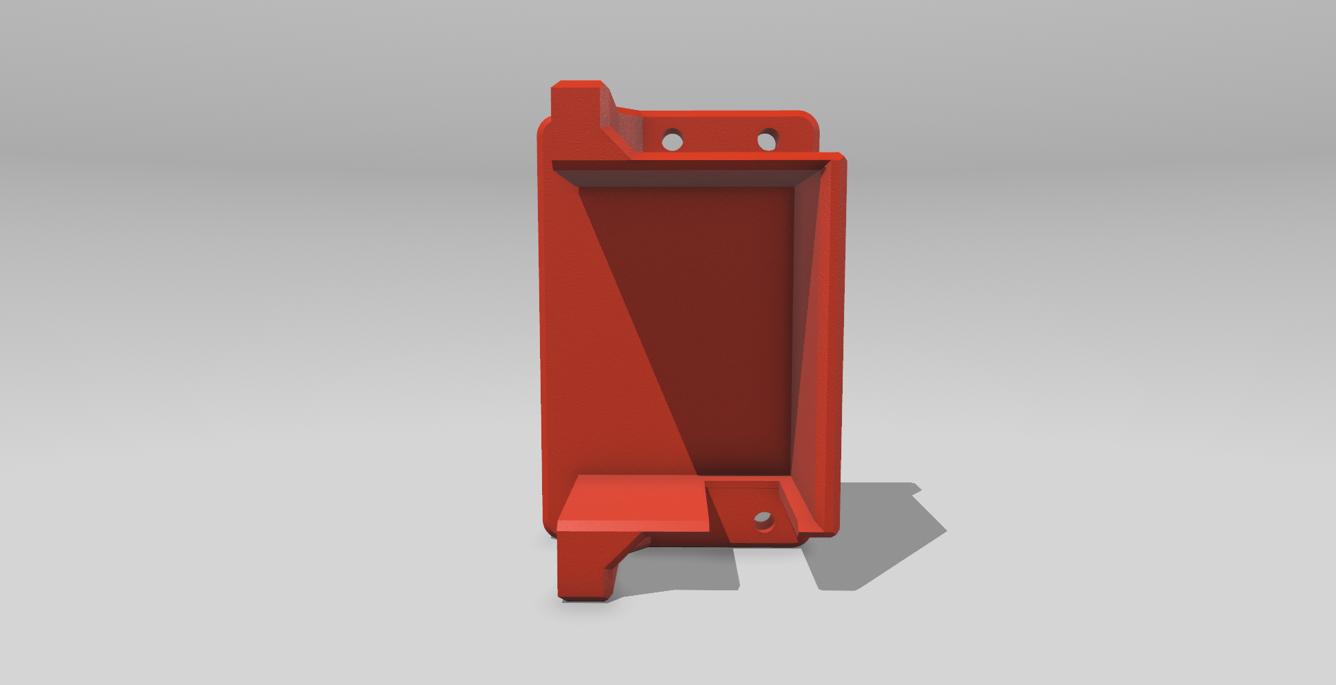 MG995 Servo holder. Pellet Dispenser System