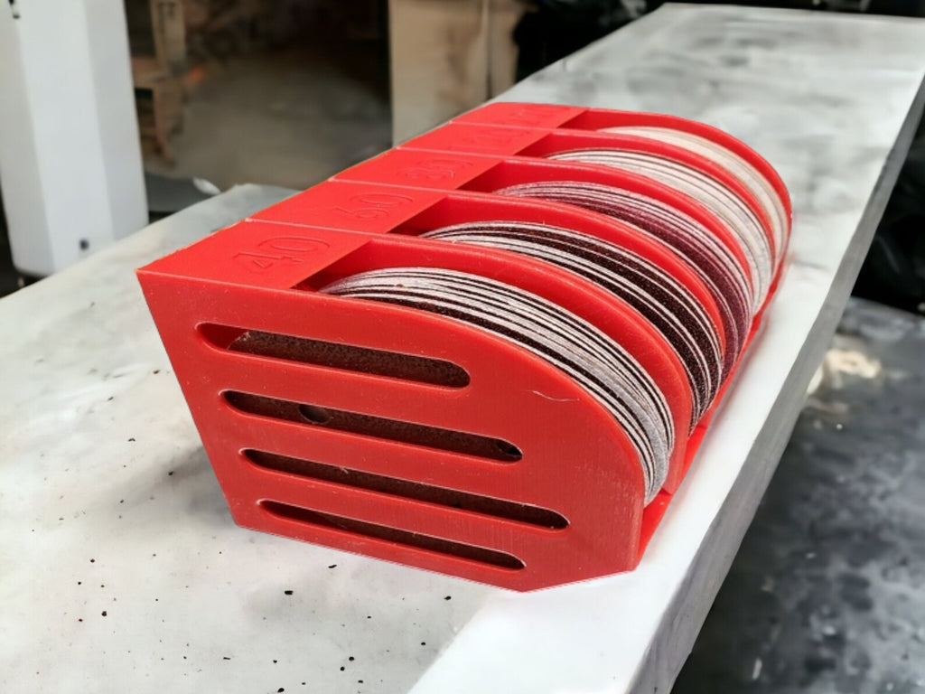 Quick-Grab 6″ / 150mm Sanding Disc Organiser Set