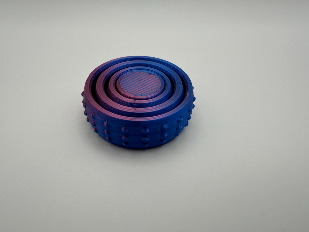 Fidget Gyro with Center Spinner