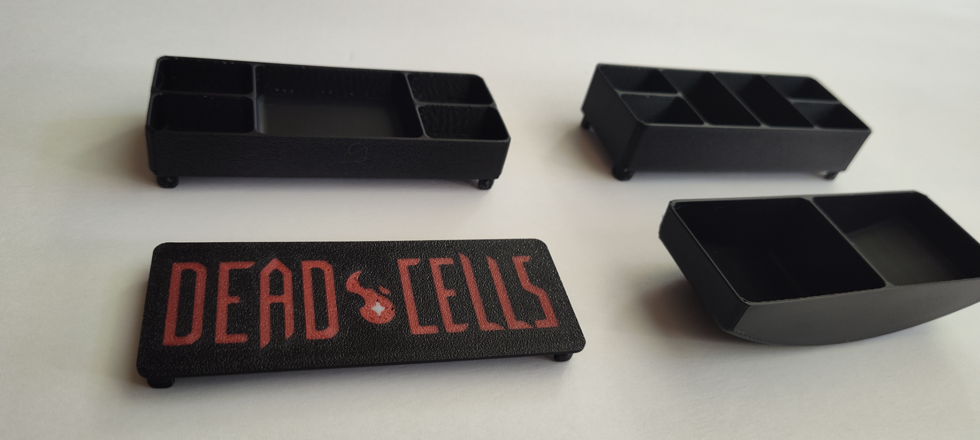 Dead Cells boardgame snap together token trays