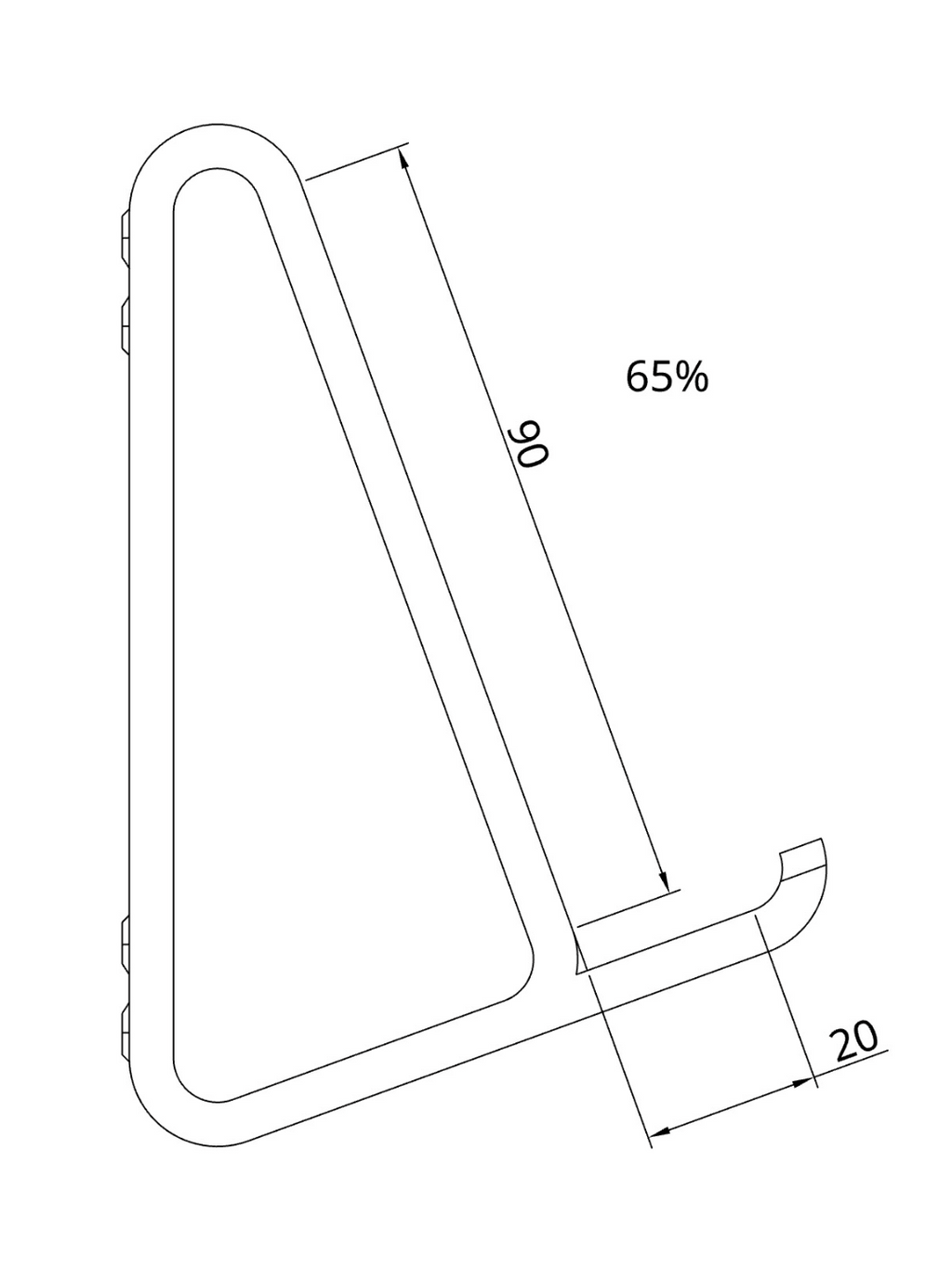 Ikea Skadis Keyboard Holder