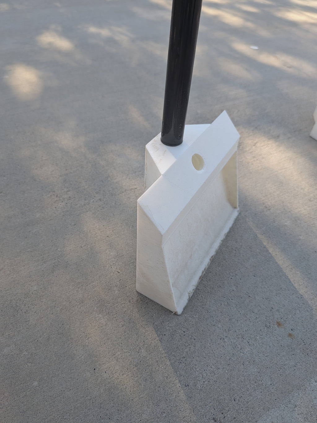 Standing Pooper Scooper (dust pan and broom)