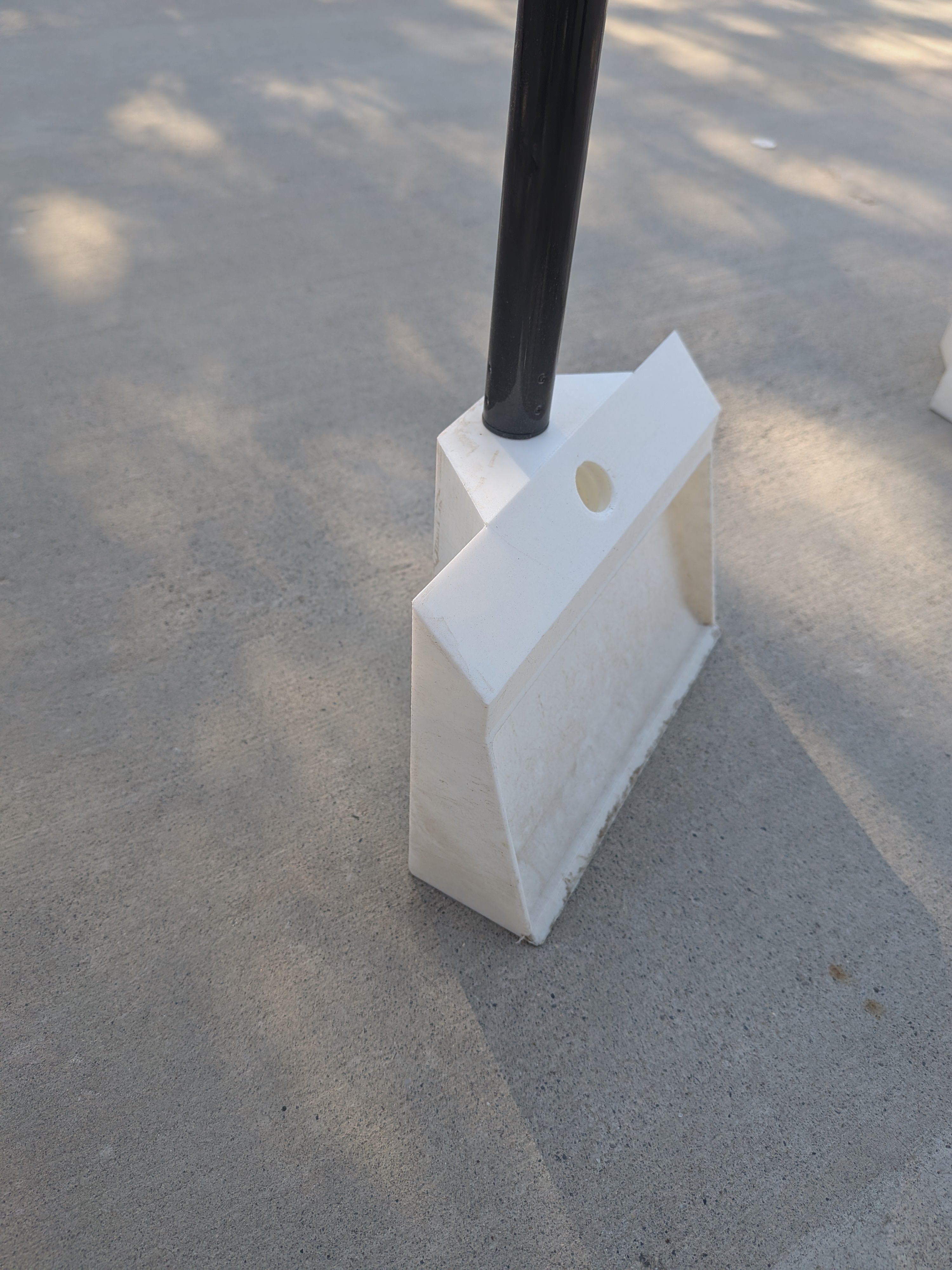 Standing Pooper Scooper (dust pan and broom)
