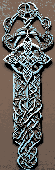 Celtic Knot Designs of Crosses - Set of 3 Bookmarks