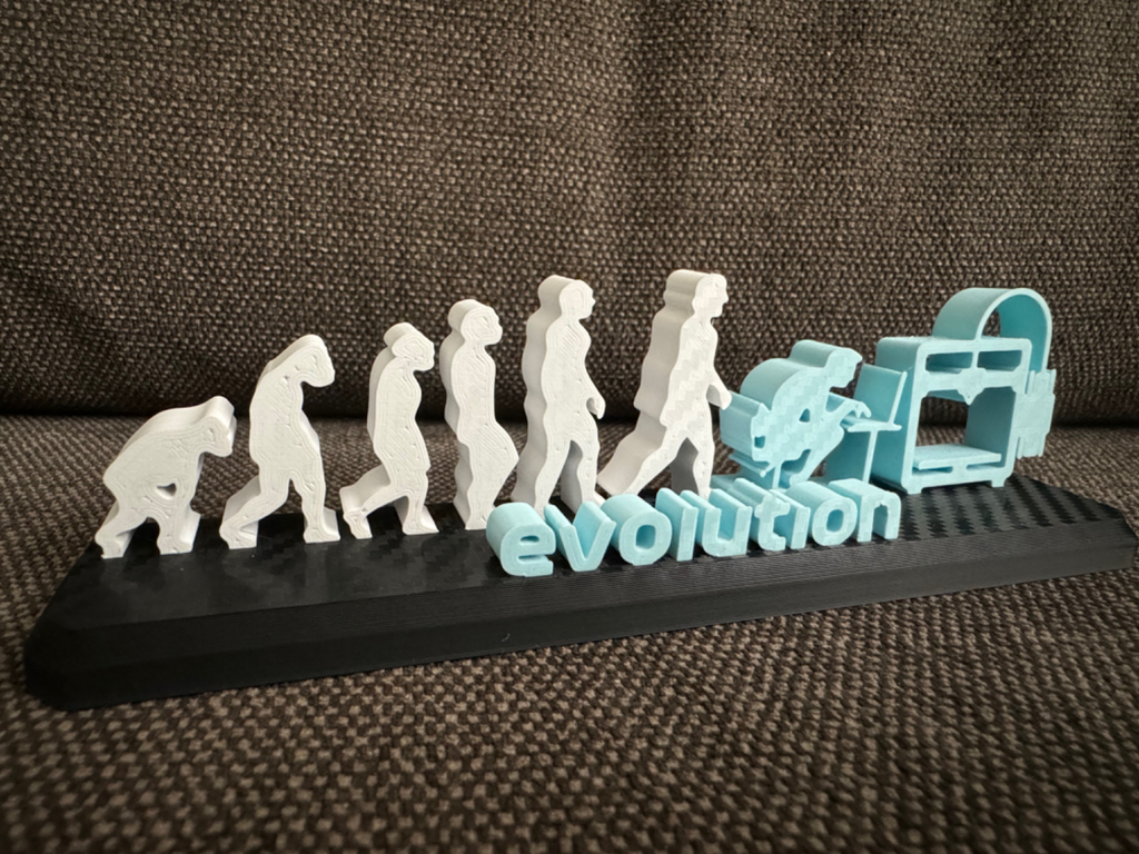 Human Evolution - multi color at once