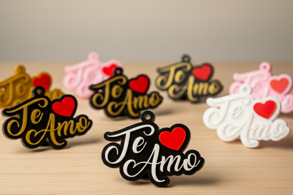 llavero te amo san valentin