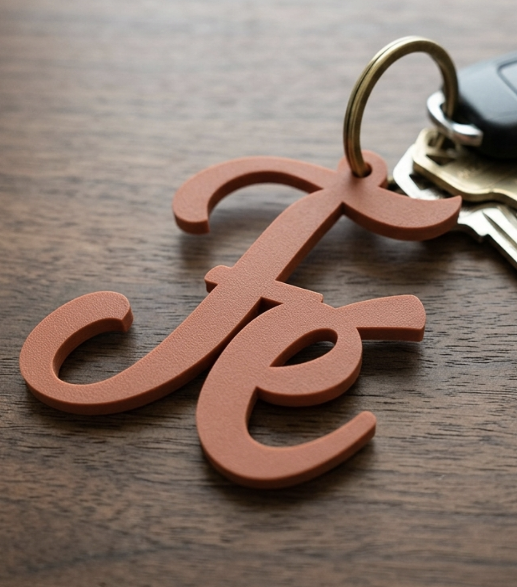 Faith 3D Keychain - Easy Fast Print Perfect Gift