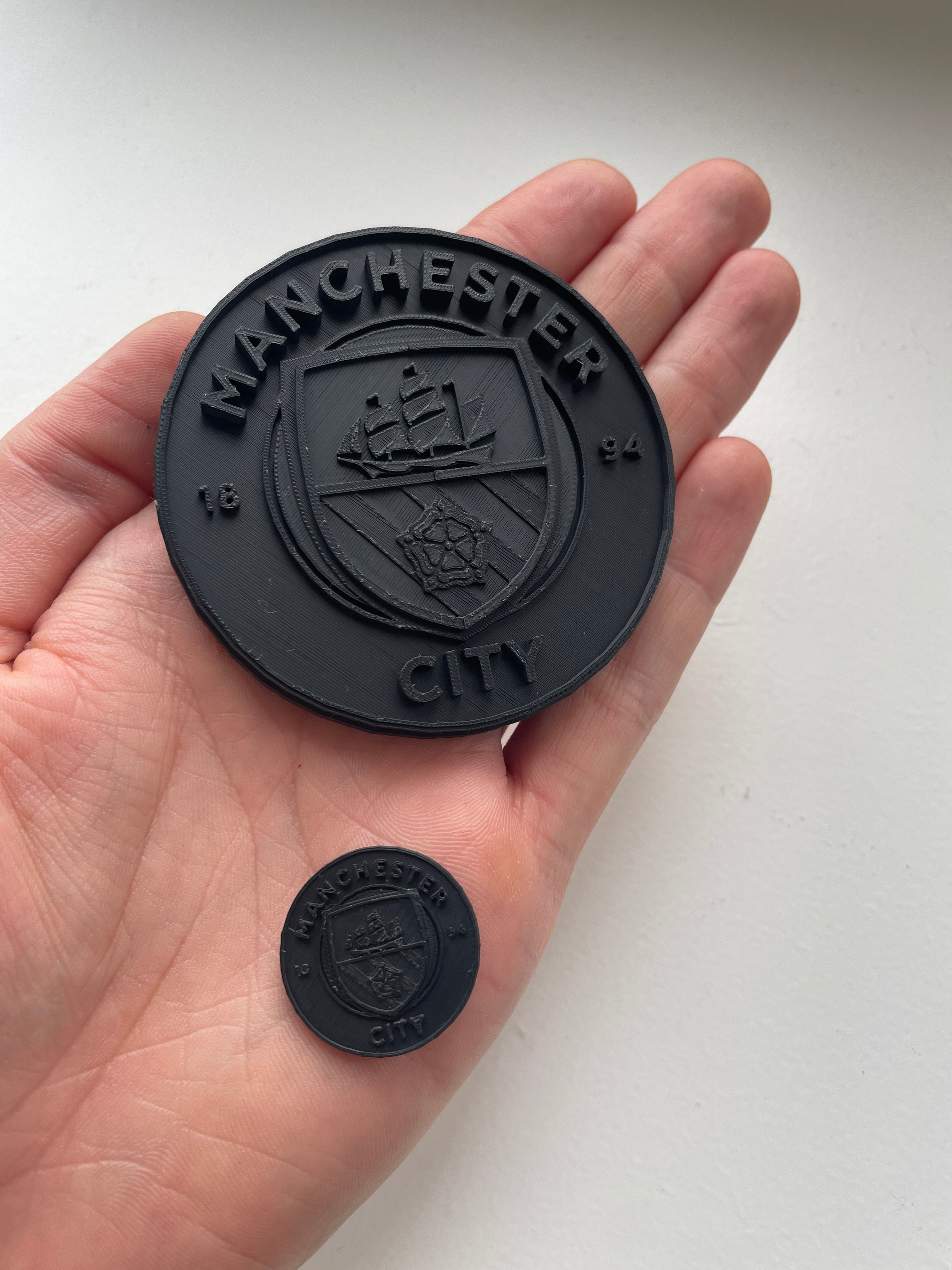 Manchester City 3D Logo | Wall Art & Desk Display