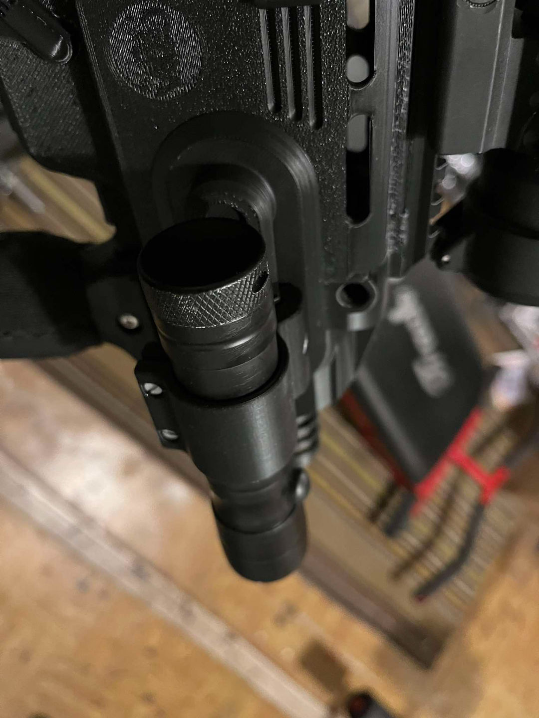 Airsoft Flashlight Holder for R.I.S.
