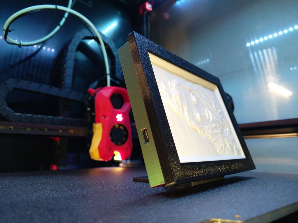 Lithopane Frame Slim for LED strip