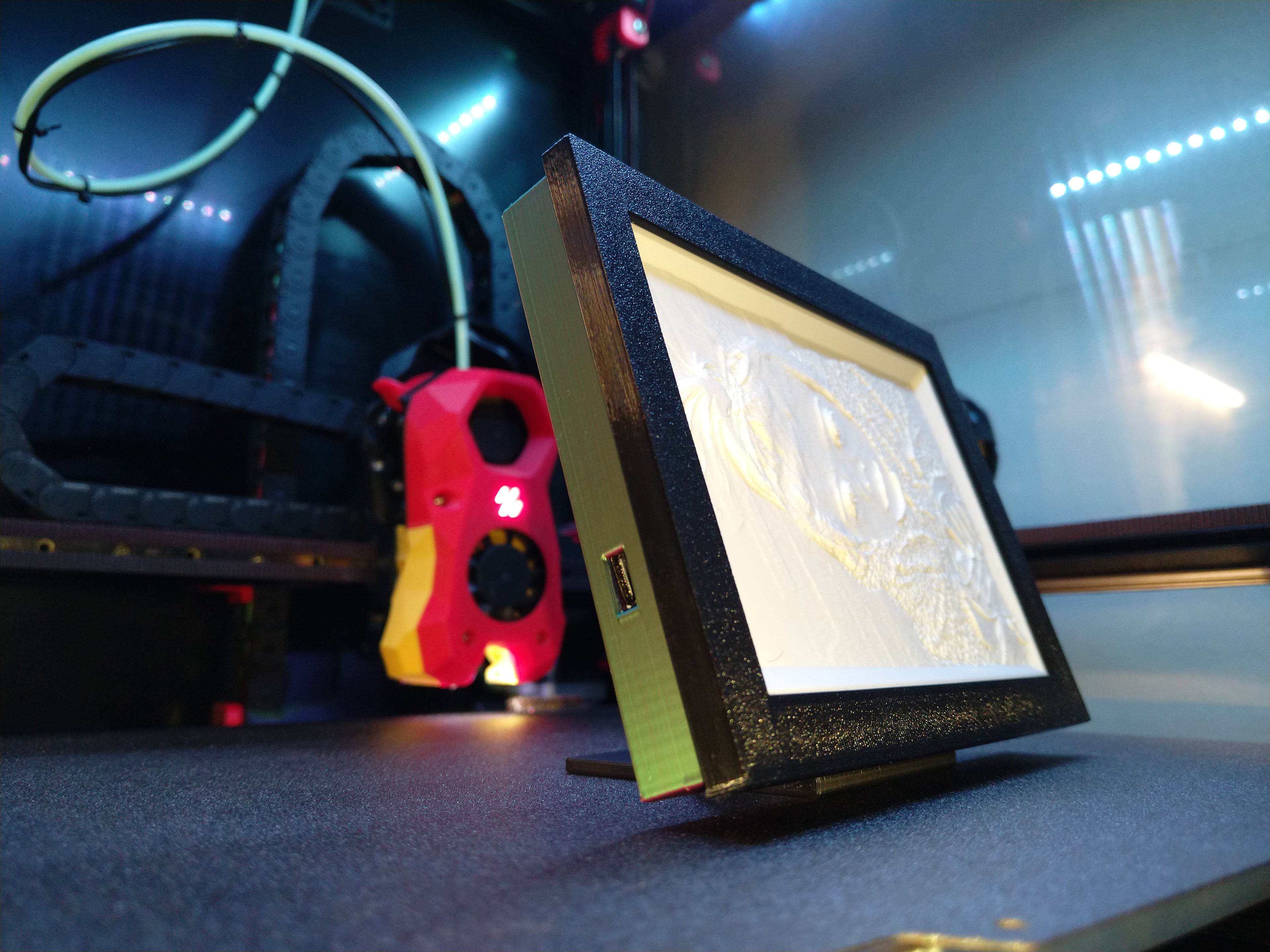 Lithopane Frame Slim for LED strip