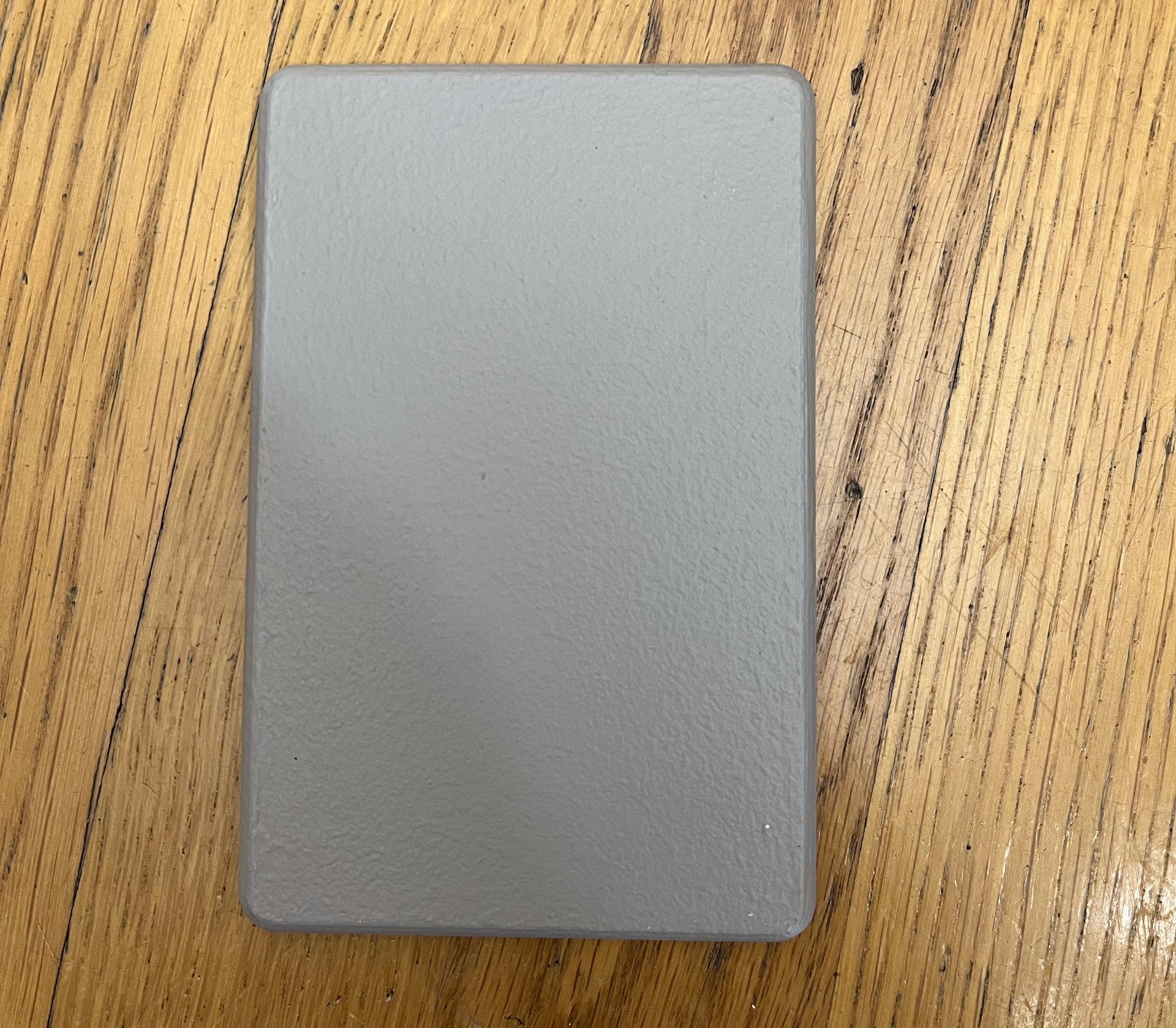Blank Box Cover Plate 1 gang