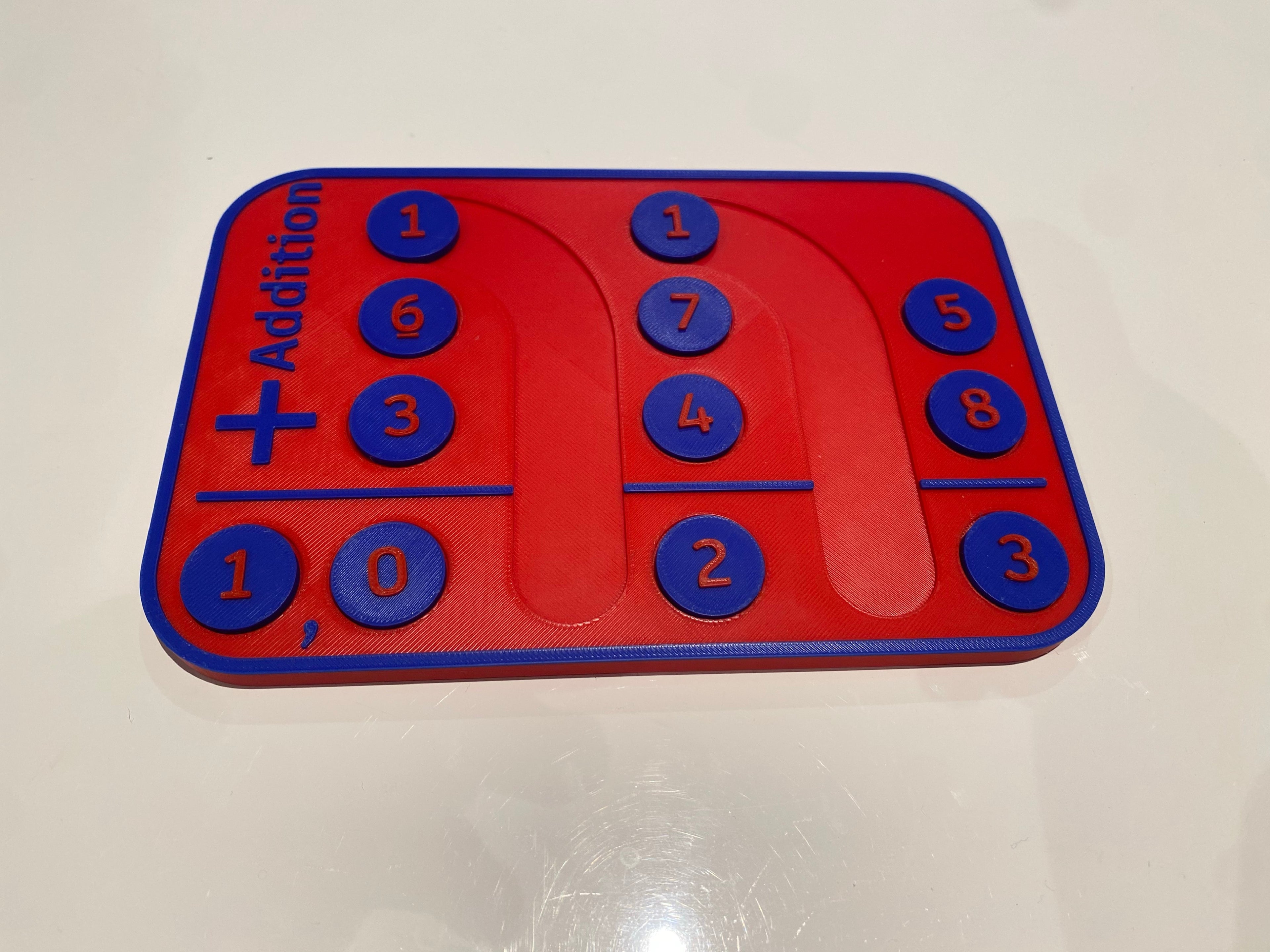 Addition with Regrouping Work Board