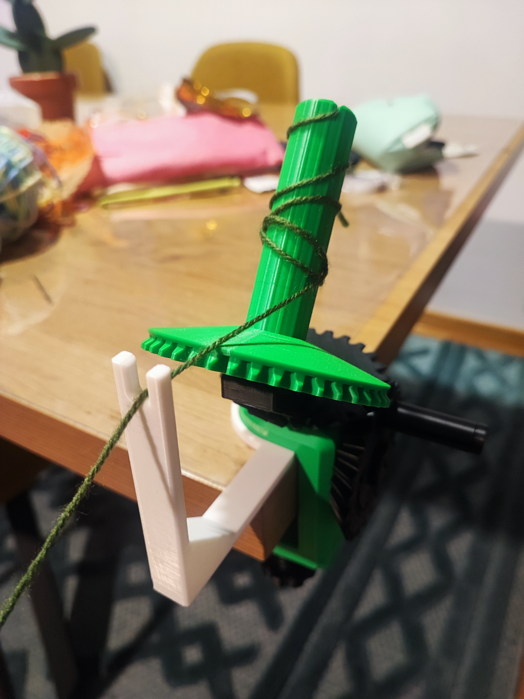 Thread Holder for Yarn O Matic