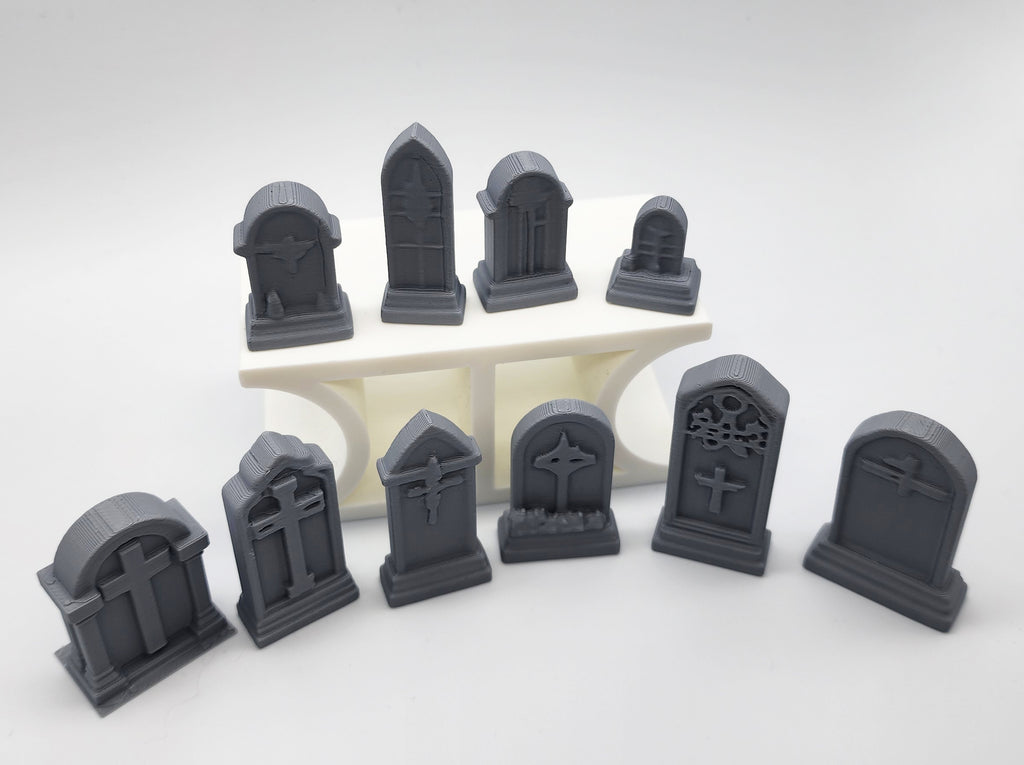 Miniature Tombstone Set (10 Pieces)