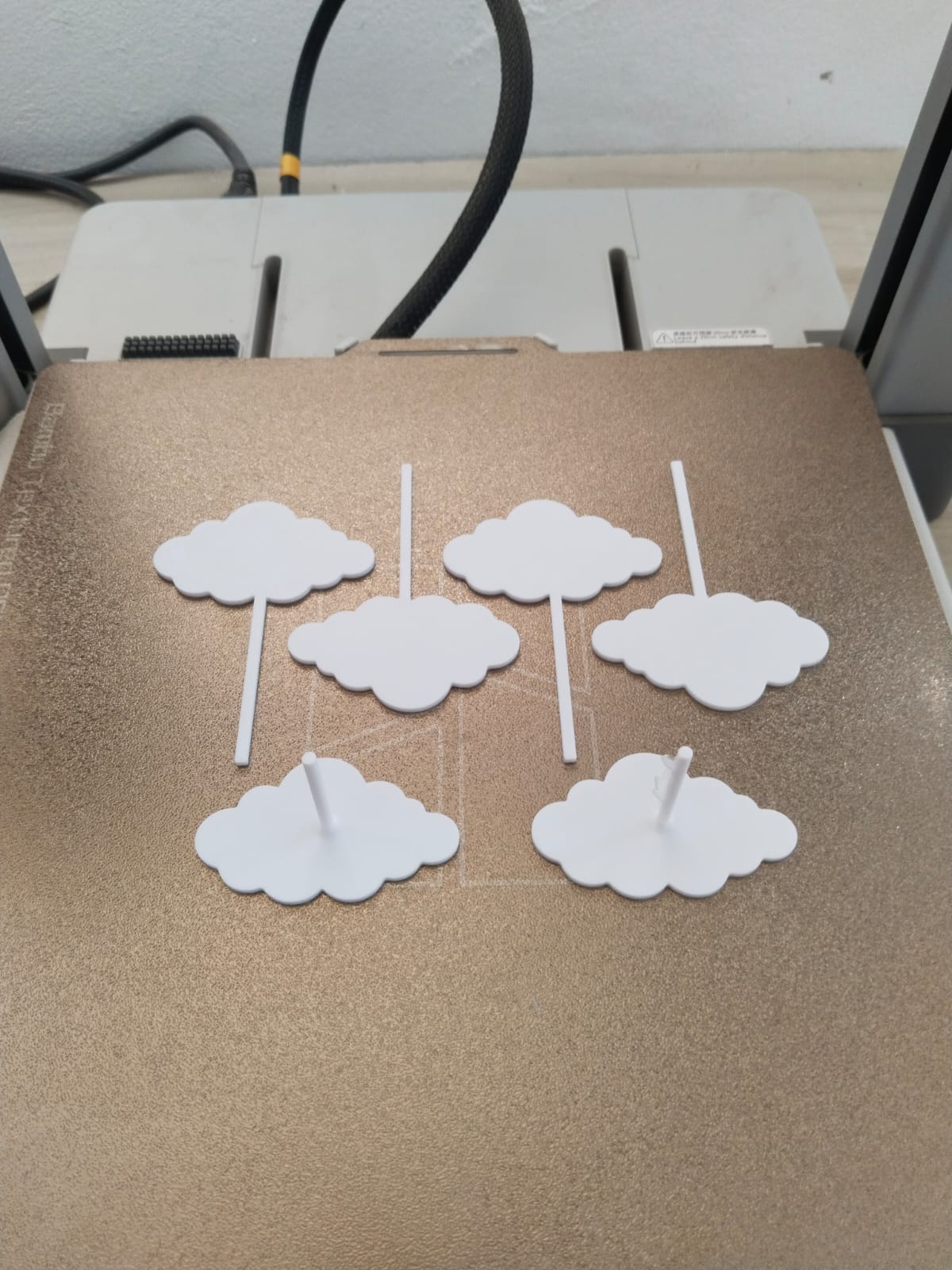 cloud cake topper