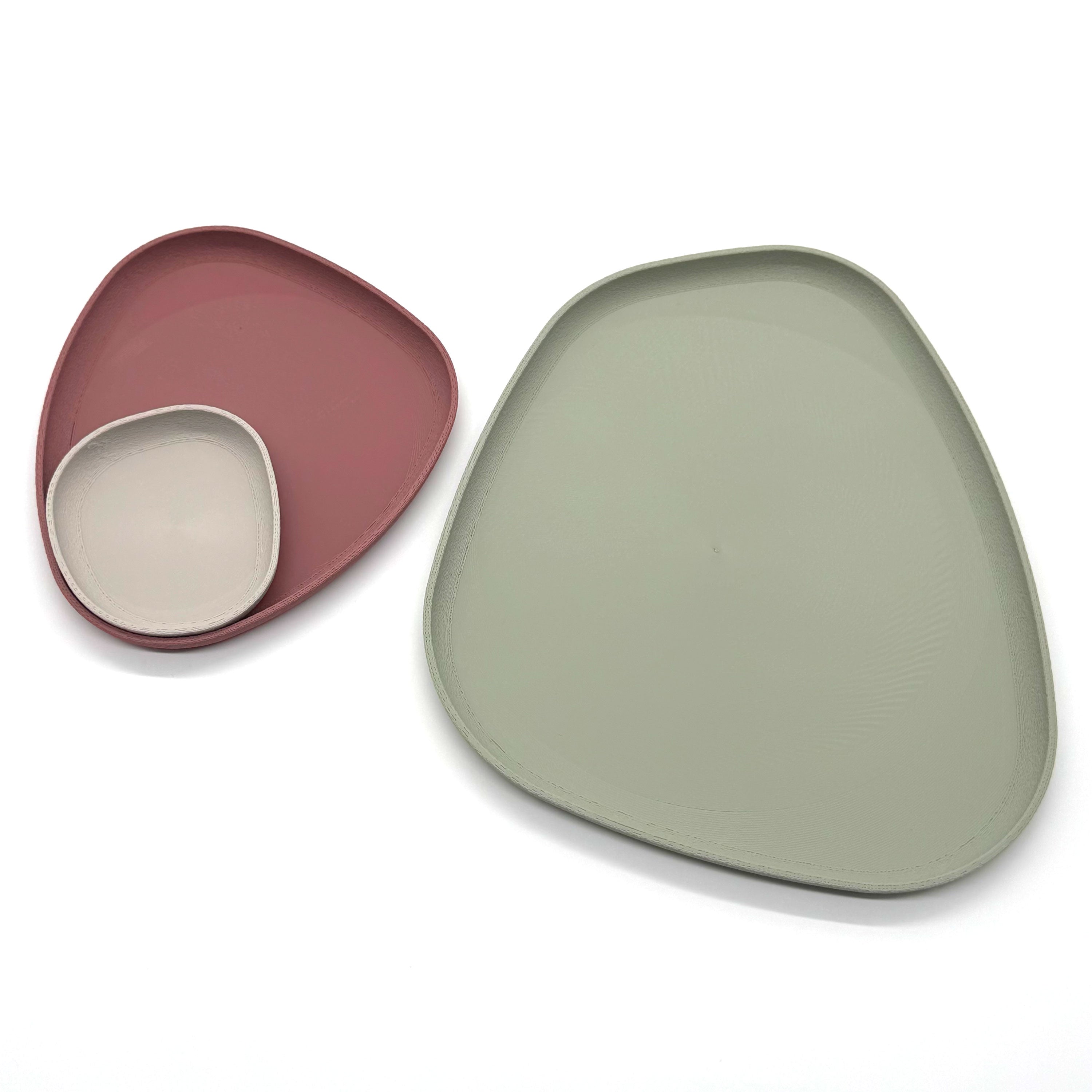 Minimalist Catchall Tray Set