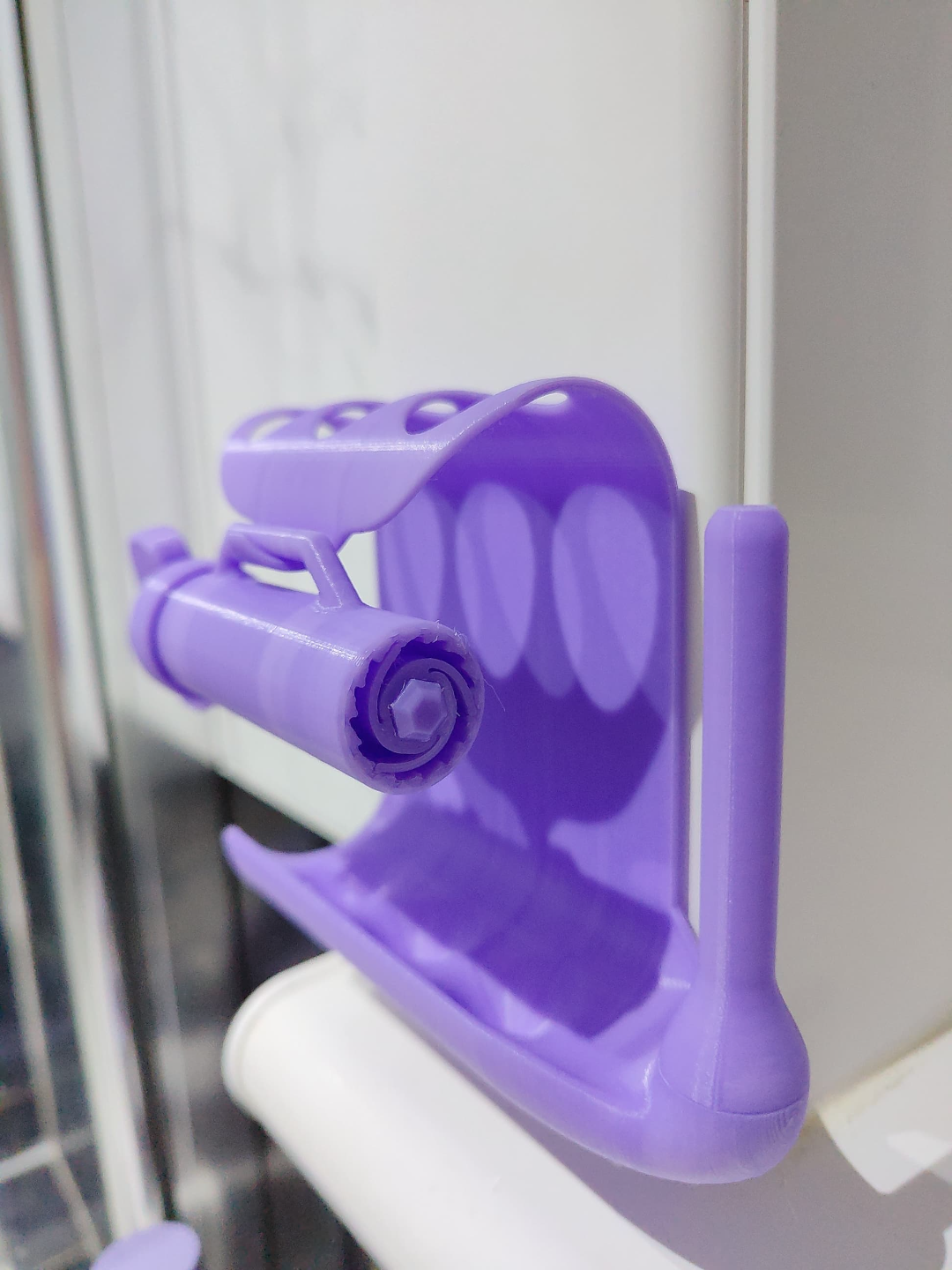Toothpaste squeezer and toothbrush holder