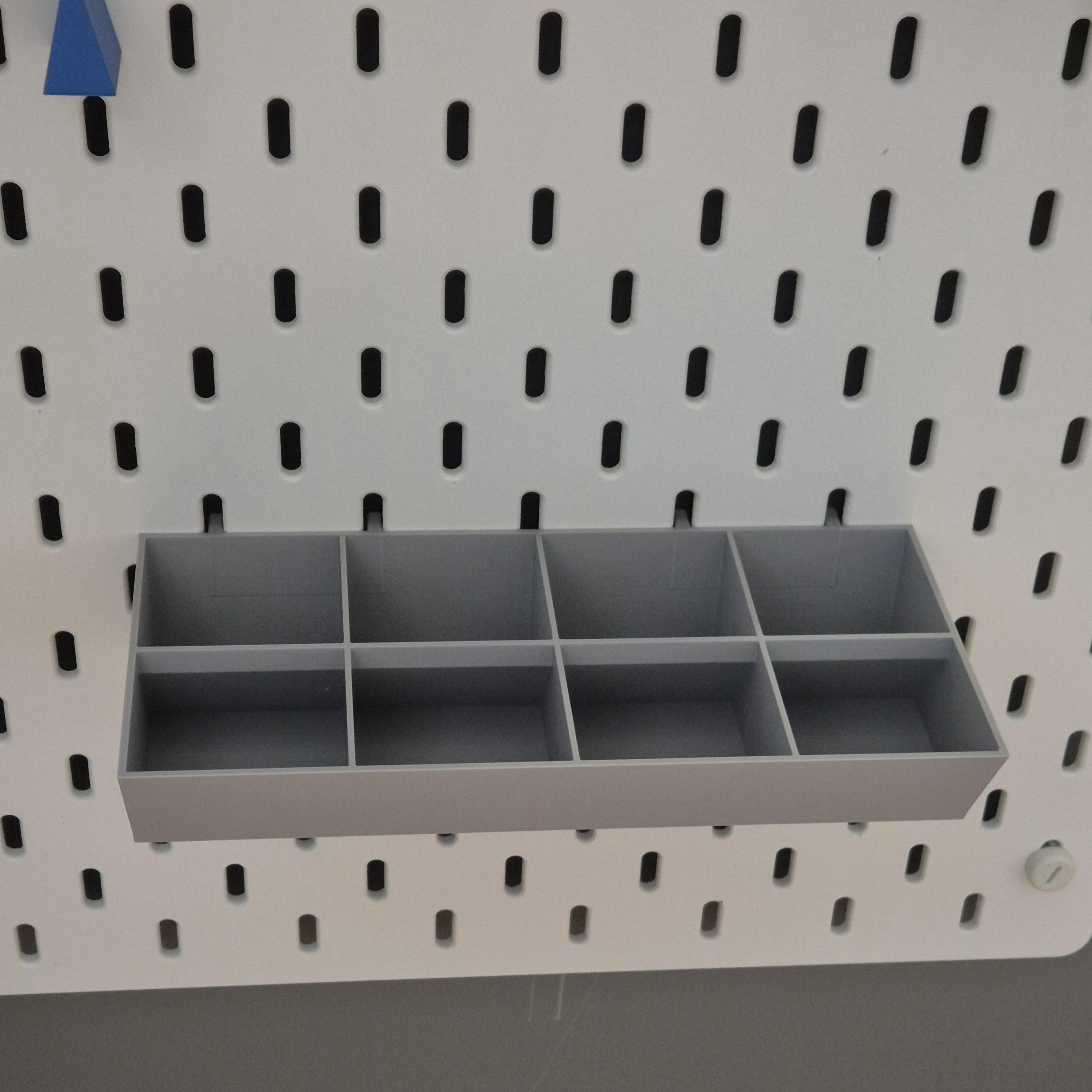 Small parts organizer For IKEA Skadis